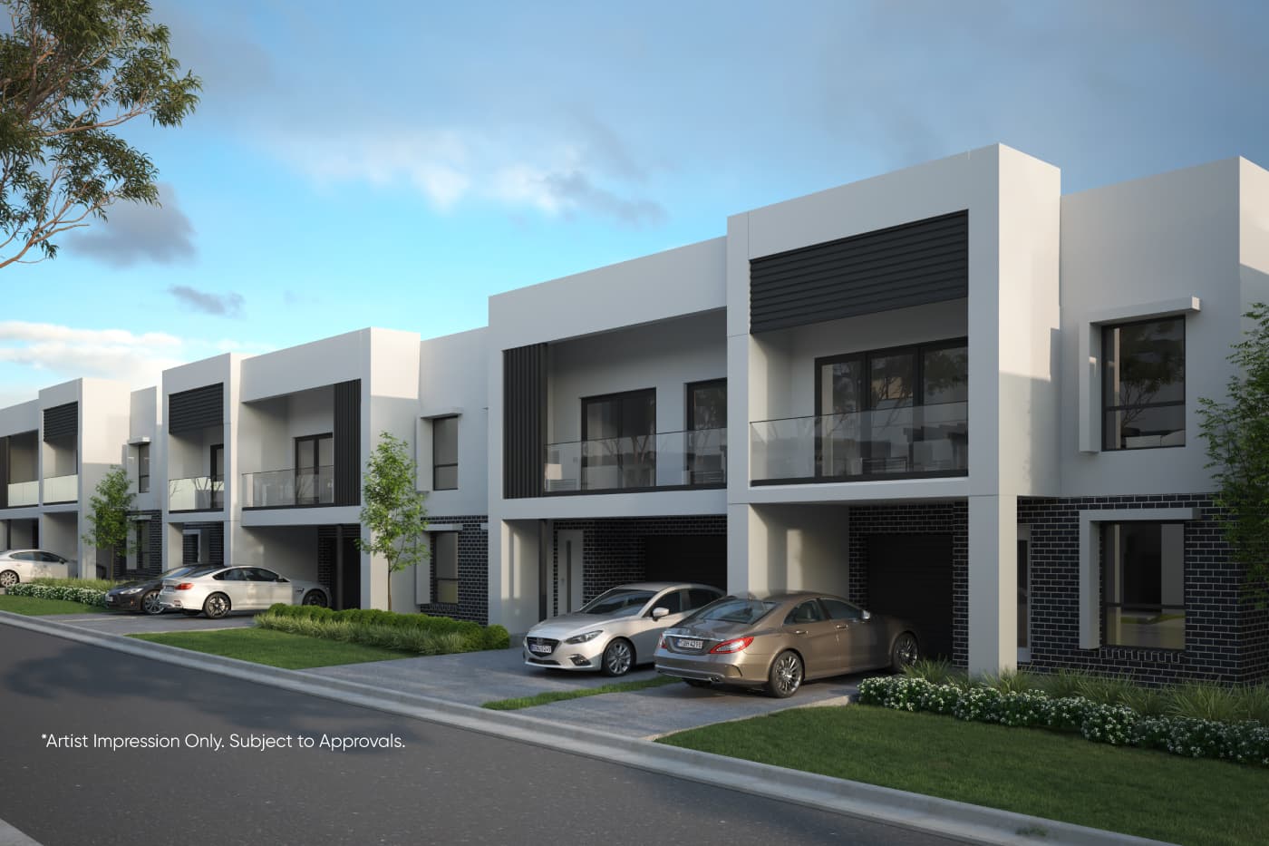 Rouse Hill Streetscape Garden Homes copy Disclaimer v6